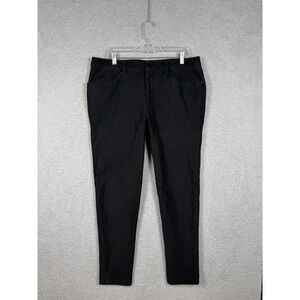 Lululemon ABC Slim-Fit Trouser Warpstreme Black Men's Size 36 X 30